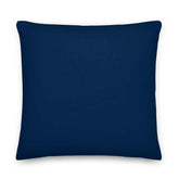 Christmas Tree Holiday White Oxford Blue Decorative Pillow Cushion, Pillow, $ 64.50, A Moment Of Now™